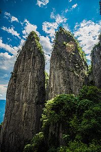 大峡谷双子峰高清图片