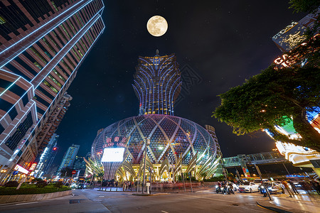 月圆动图素材中秋的澳门新葡京背景