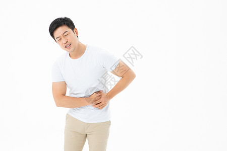 青年男性胃痛图片