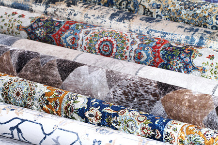 家纺设计家用纺织品沙发印花面料背景