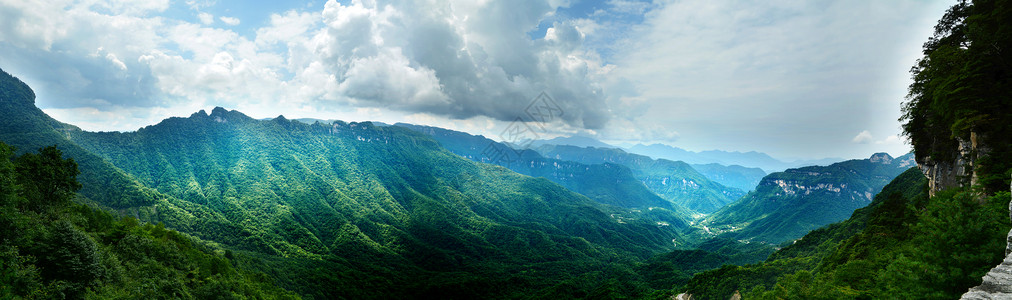 神农架风光原始森林高清图片
