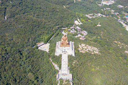 赤山明神山东威海赤山景区背景