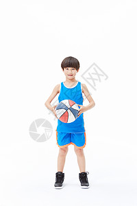 打篮球小男孩儿童篮球运动背景