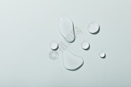 水泡透明素材水滴背景