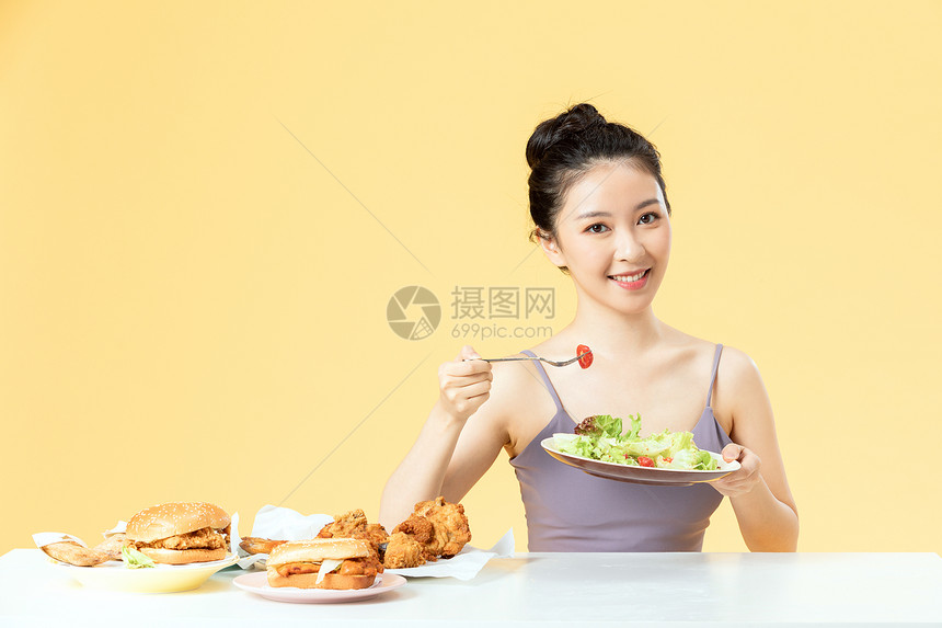 女性健康饮食图片