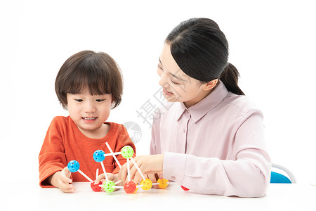 串珠玩具儿童幼教玩智力串珠背景