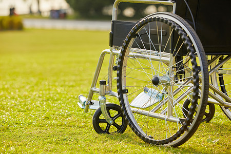 医疗轮椅轮椅背景