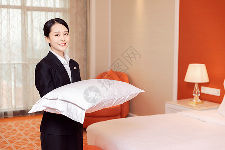 酒店服务贴身管家枕头服务图片