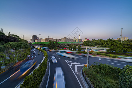 北京城市交通背景图片