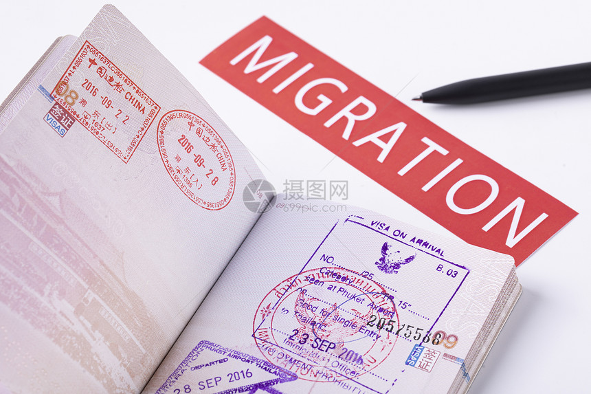 移民国外留学出国签证visa