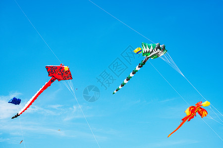 风筝彩色的风筝高清图片