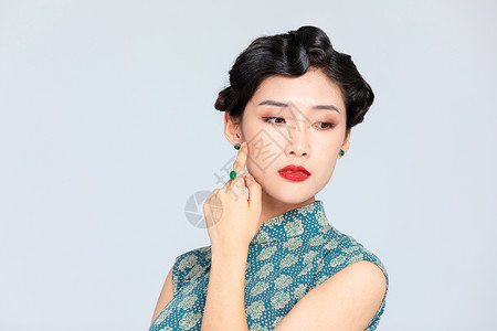 中国风古装美女背景图片