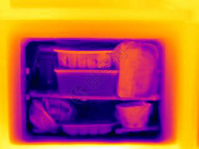 冷冻机热图像图片
