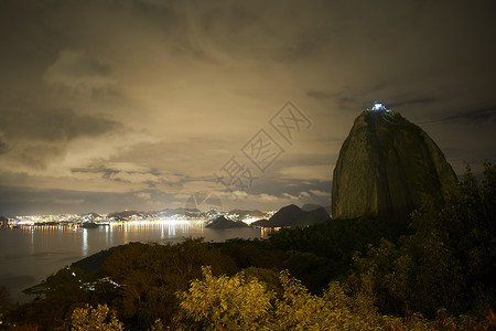巴西里约热内卢夜景图片