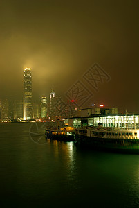 香港夜景背景图片