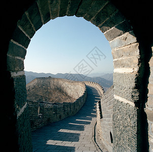 中国：长城嘉峪关堡白天高清图片