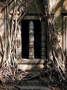 柬埔寨Beng Mealea古庙遗址高清图片