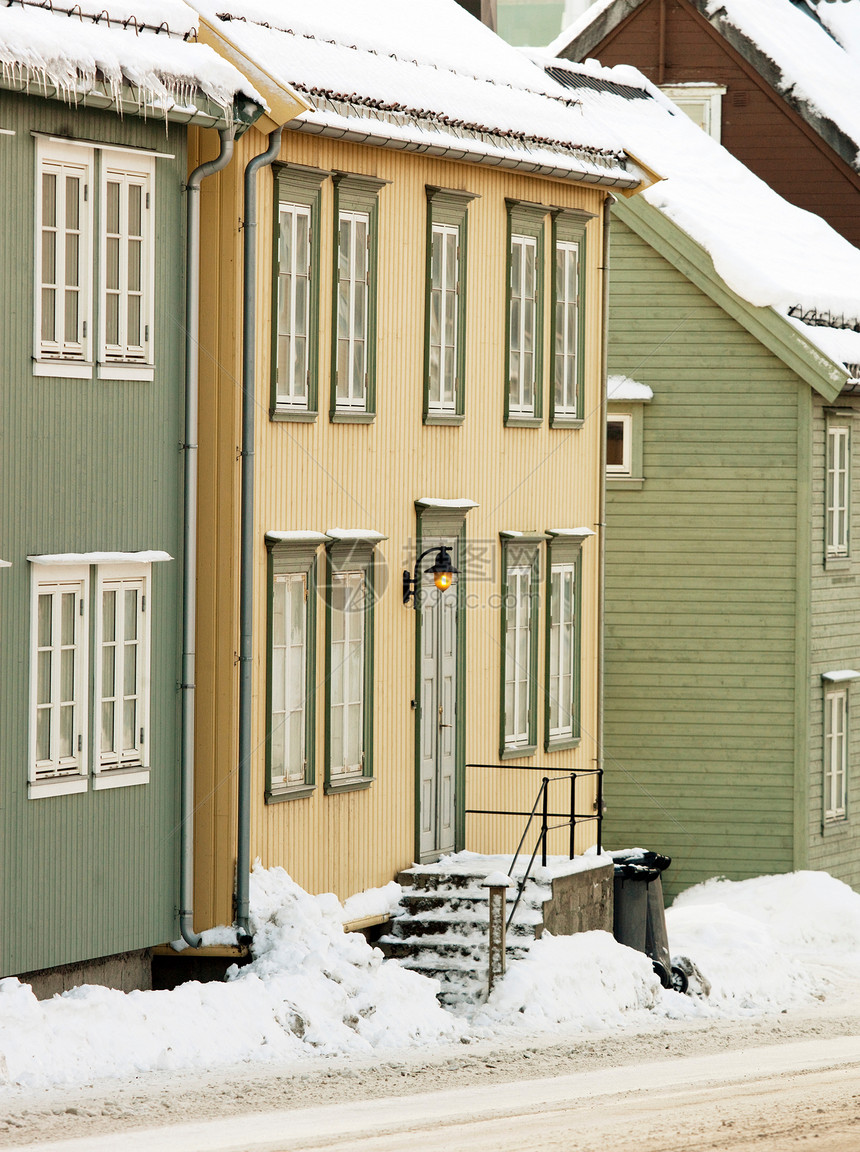 挪威特罗姆瑟的街道图片