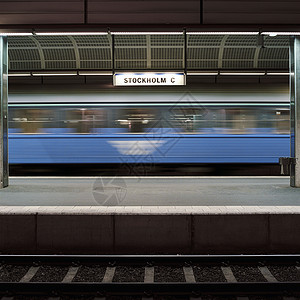 火车站列车图片