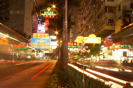 香港街灯图片