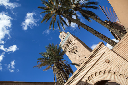 摩洛哥马拉喀什清真寺图片
