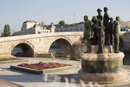 马其顿斯科普里纪念碑图片