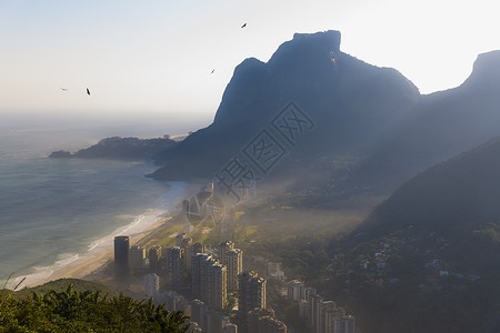 巴西里约热内卢Sao Conrado远视图图片