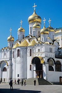莫斯科克里姆林宫大教堂高清图片