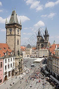 布拉格老城广场图片
