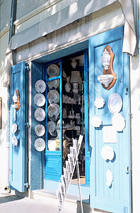 陶瓷店，穆斯提埃圣玛丽图片