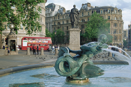 英国伦敦特拉法加广场图片