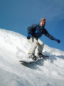 男子滑雪板图片