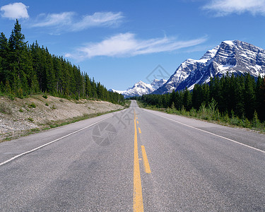 风景如画的荒芜高速公路图片