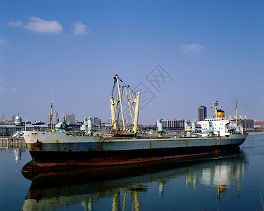 集装箱船背景图片