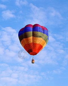 彩色热气球背景图片