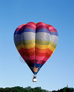 彩色热气球背景图片