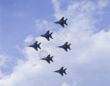 空军飞机素材空军特技飞行队背景