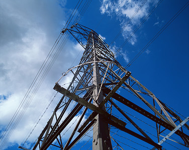 电气塔背景图片