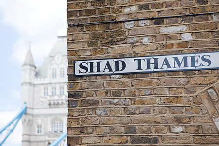 伦敦沙德泰晤士标志和塔桥图片