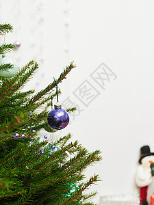 圣诞树的静物背景图片