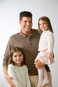 父亲和女儿图片