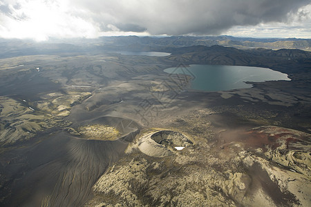拉卡吉加火山高清图片