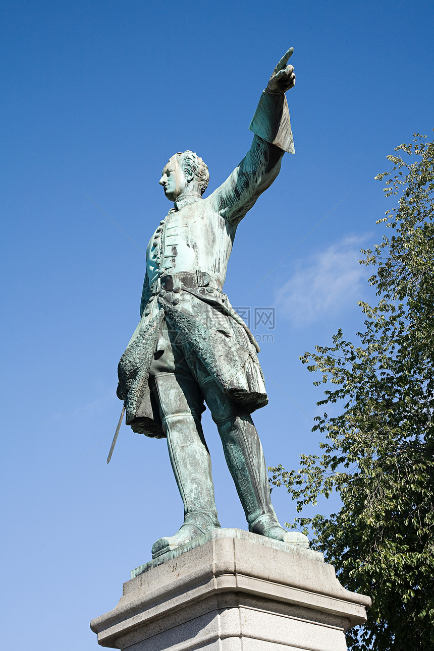 斯德哥尔摩卡尔十二世雕像图片
