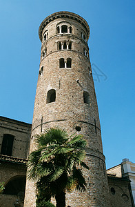 意大利拉文纳大教堂钟楼图片