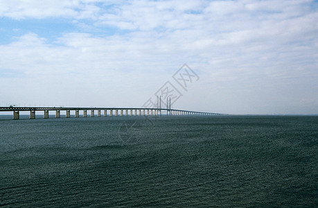 厄勒松特大桥背景图片
