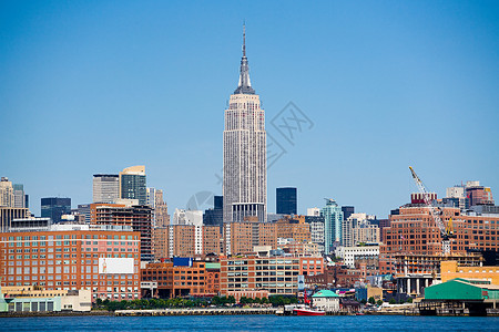 纽约天际线与帝国大厦图片
