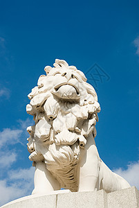 威斯敏斯特桥狮子背景图片