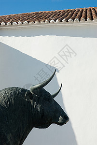 公牛雕像图片