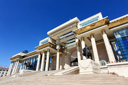乌兰巴托政府宫图片