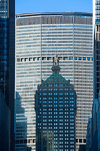 曼哈顿大都会和赫尔姆斯利大厦图片